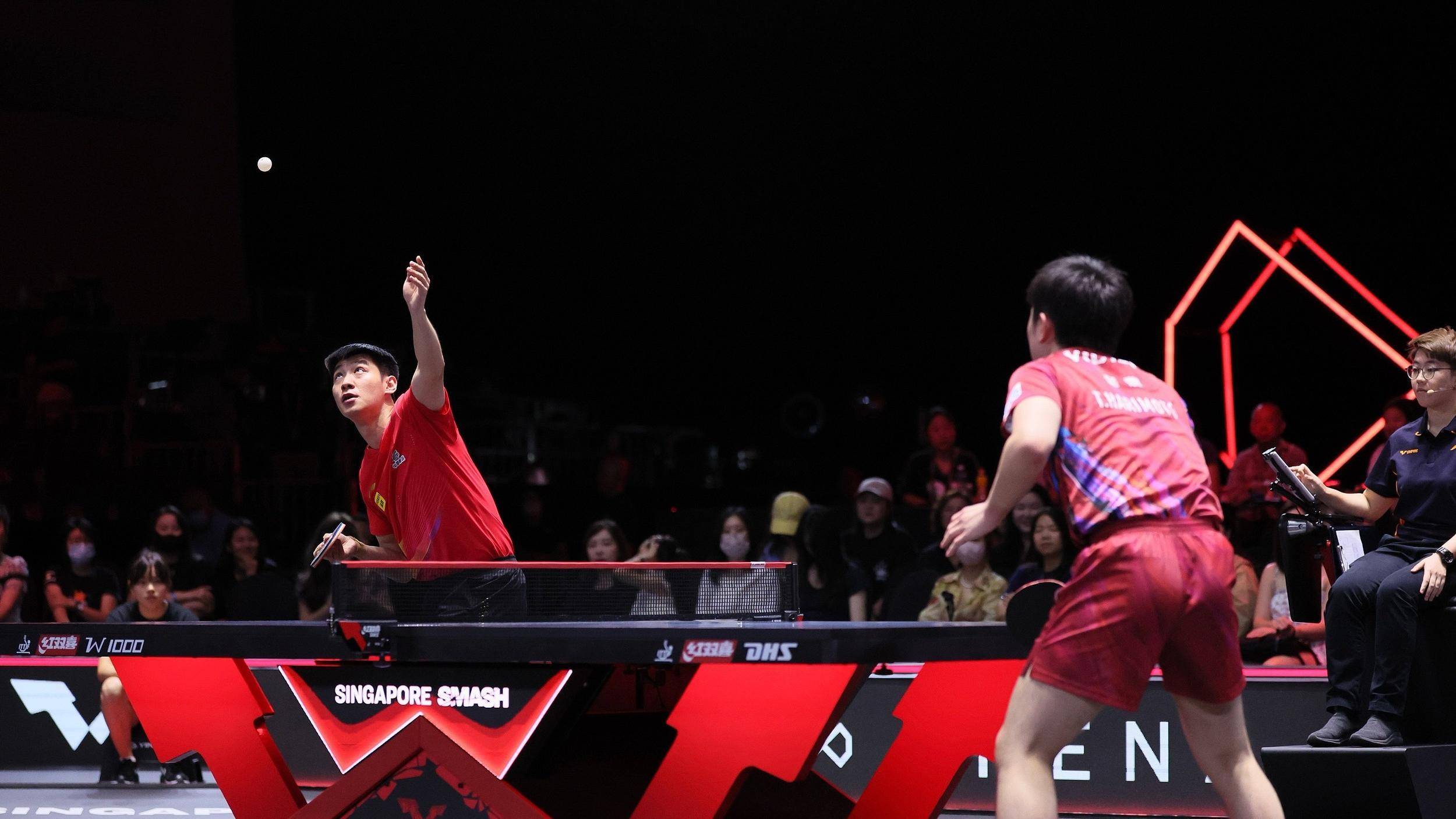 关于英国乒乓球队爆冷中国乒乓球队，张本智和送出助攻的信息