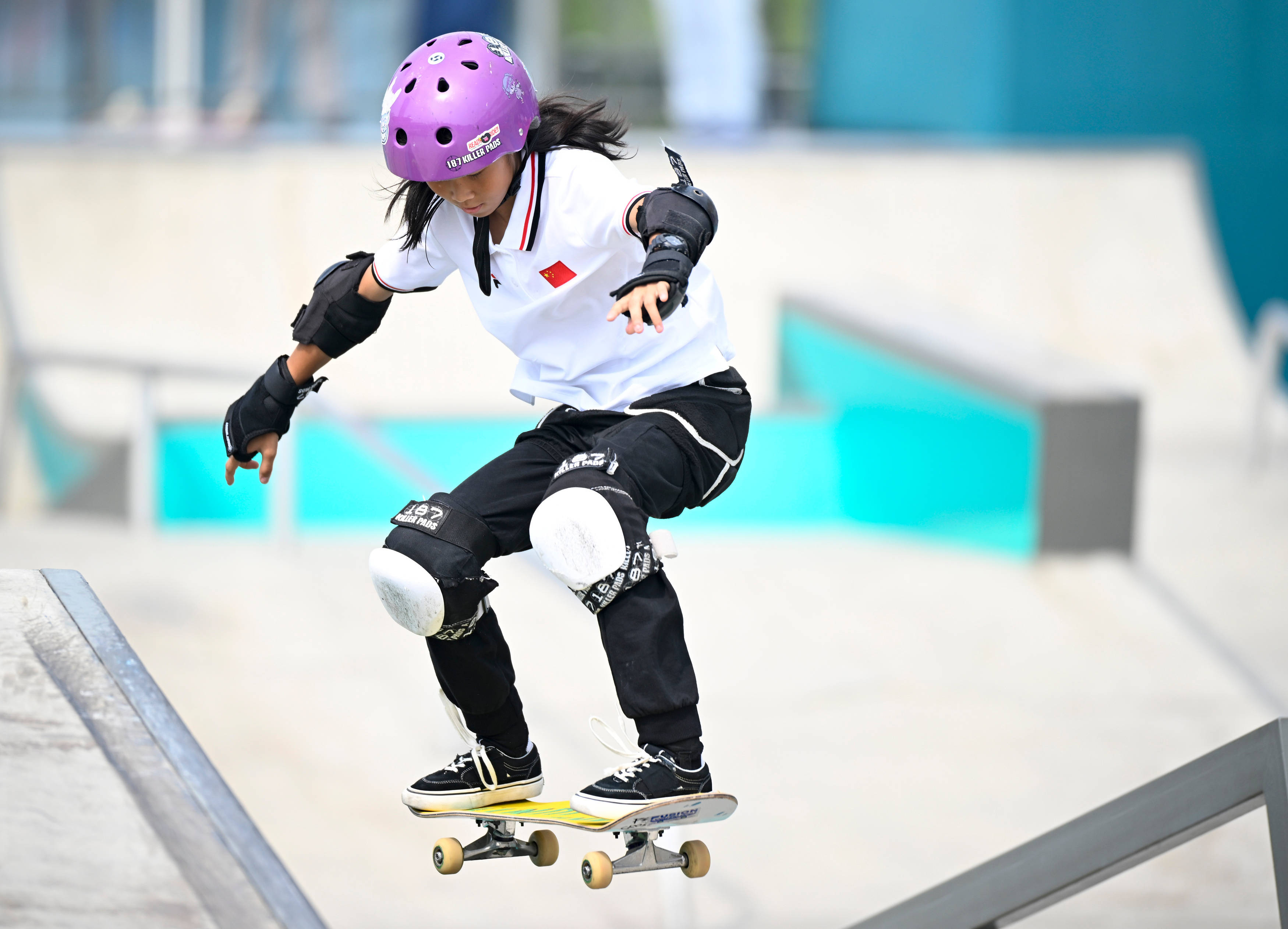 斯洛文尼亚选手在滑板比赛中创造纪录 斯洛文尼亚选手在滑板比赛中创造纪录