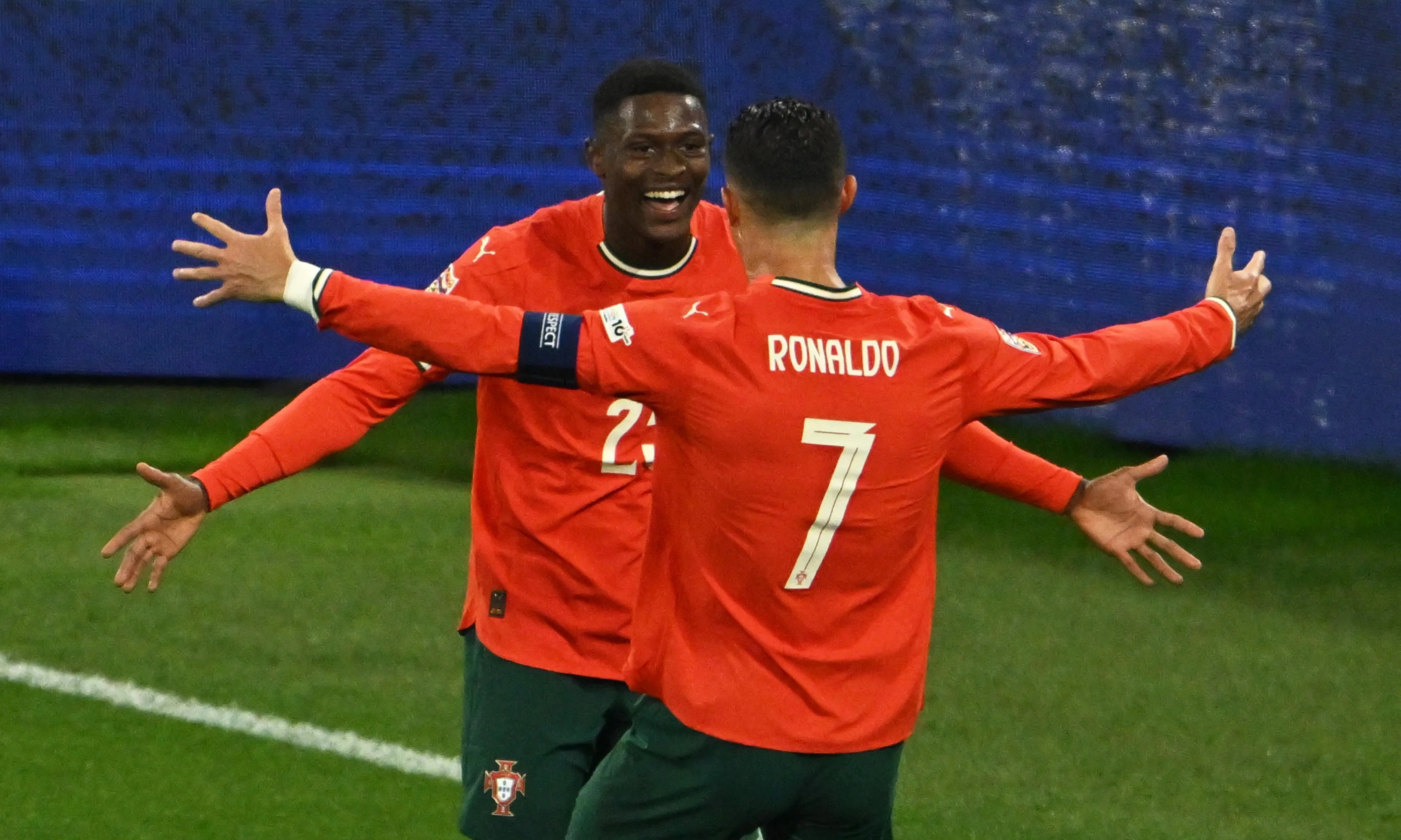 欧国联比赛中一个令人震惊的逆转